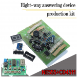HS3048 Diy electronic kit  8 Channel Answering Teaching Practice Welding CD4511 Device 