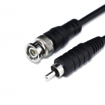 HS3054 BNC male to RCA Male cable 1M
