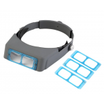 HS3067 1.5X 2X 2.5x 3.5x Hands Free Magnifier Magnifying Glass for Operation Handicraft Jewelry