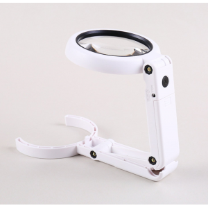 HS3072 5/11X Magnifying Glass With LED Foldable