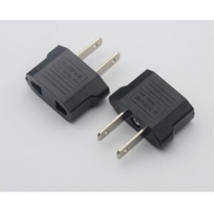 HS3085 EU to US Portable Black Plug transform Socket