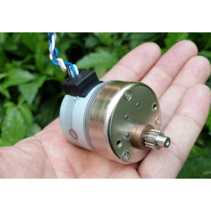 HS3103 TIKO 35mm Stepper Motor 2-Phase 4-Wire Step Angle: 7.5 Degree Micro Stepping Motor with Metal Precision Gear for 3D Printer