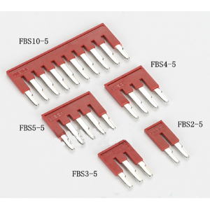 HS3142 Jumpers FBS2-5 3-5 4-5 5-5 10-5 Plug-in Bridge for ST and PT DIN Rail Terminal Blocks Accessories