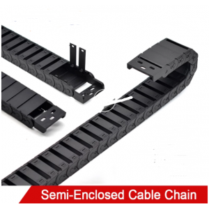 HS3163 Semi-Enclosed Cable Drag Chain 18*18mm/18*25mm/18*37mm/18*50mm