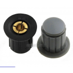 HS3167 10pcs Gray Black Potentiometer Rotary Knob for WXD3-13-2W WH5-1A WX14-12  Potentiometer