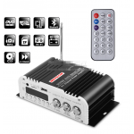 HS3183 HY-118 Car Power Amplifier Digital Audio Player Bluetooth 2.1 Channel 45W 2x 20W Hi-Fi Stereo Super BASS AMP USB TF CD FM