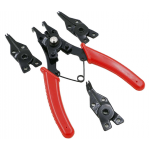 HS3214 4 in1 Circlip Pliers Set DIY Snap Ring Combination Retaining Clip Jewelry Pliers Internal External Ring Remover