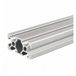 HS3221 Silver 2040 T-Slot Aluminum Profiles Extrusion Frame For CNC 25cm/30cm/40cm/50cm/100cm