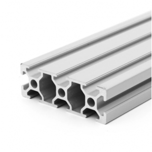 HS3222 Silver 2060 T-Slot Aluminum Profiles Extrusion Frame For CNC 25cm/30cm/40cm/50cm/100cm