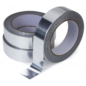 HS3234 25M Flame Retardant Aluminum Foil Adhesive Tape 0.08MM thickness