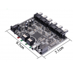 HS3244 DAC Module 5.1 Channel AC-3 PCM Digital Optical DTS RCA HiFi Stereo Audio Home Theater Decoder Amplifier Decoding Board