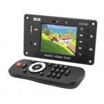 HS3246 7-24V Bluetooth Audio Video Decoder LCD Screen DTS Lossless Bluetooth Module mp4/mp5 HD Video APE/WAV Decoding Board