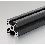HS3261 Black 3030 T-Slot Aluminum Profiles Extrusion Frame For CNC 25cm/30cm/40cm/50cm/100cm