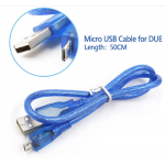 HS3275 Blue 50cm Micro USB cable