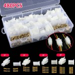 HS3295 480pcs/set 2.8mm Car Motorcycle Terminals Electrical 2 3 4 6 Pin Wire Connectors
