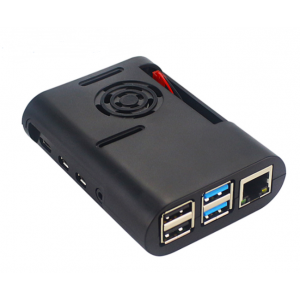 HS3342 Plastic Raspberry pi4b case competible for Fan