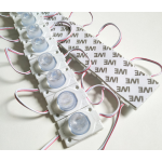 HS3349 20pcs 3030 led module 12V with lens Waterproof Light box diffuse reflection 1.5W