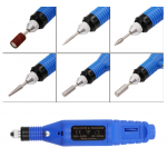 HS3355 USB Electric  Polish Grinding Drill Manicure Tool 