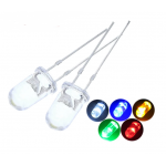 HS3359 1000pcs 5mm F5 Transprent super Bright  LED Diode Emiting Red/Yellow/Blue/Green/White