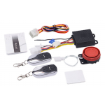 HS3376 9-12V Universal Motorcycle Anti-theft Alarm System Moto Scooter Security System With Engine Start Remote Control Key Fob