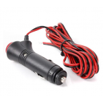 HS3388 12V/24V Auto Motorcycle Cigarette Lighter Power Plug Adapter 1.5m