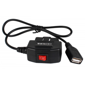 HS3394 OBD Charging Cable with USB Female for car