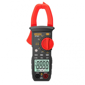 HS3404 ANENG ST181 Digital Clamp Meter DC/AC Voltage 4000 Counts Multimeter Ammeter Voltage Tester Car Amp Hz Capacitance NCV Ohm Test