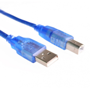 HR0293-4A Blue USB Cable for Printing 50cm