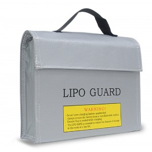 HS3564 Fireproof Explosionproof  Lipo Battery Safe Bag / Lipo Guard215*45*165mm