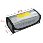 HS3565 Fireproof Explosionproof  Lipo Battery Safe Bag / Lipo Guard 185*75*60mm