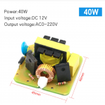 HS3570 DC-AC inverter power battery DC DC 12V to 220V boost module 40W