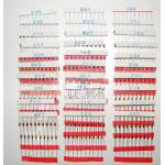 HS3598 30 kinds of specifications 0.5W row with Zener diode sample package, total of 300cs 2V0-39V DO-35
