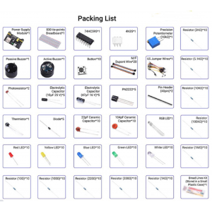 HS3610 Electronic Components Kit For UNO MEGA