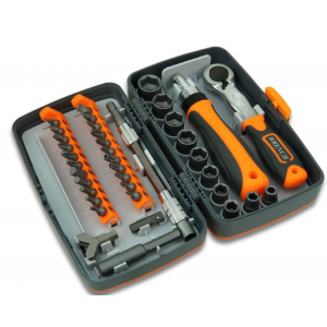 HS3656 38-In-1 Labor-Saving Ratchet Multi Tools Screwdriver Set