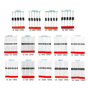 HS3662 Diode Assortment Kit (14 Part numbers, Total 200 pcs)