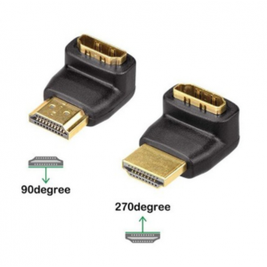 HS3703 10pcs HDMI Male to HDMI Female Adapter