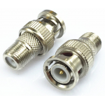 HS3709 BNC Male to Type F Female adapter
