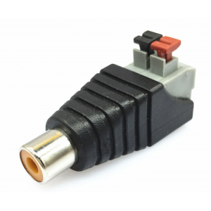 HS3712 Push-in Type RCA Female