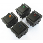 HS3787 KCD4 Square Rocker Switch Push Button Switches With Light