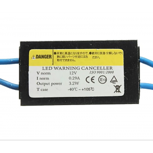 HS3794 12V LED Warning Canceller Decoder 501 T10 W5W NO Canbus OCB Error Load Resistor DC 12V (Hard Case)