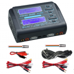 HS3800 C240 Duo Lipo Charger Discharger Dual Channel  Balance RC Charger For Model Car Toy