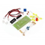 HS1744 LM3915 10 LED Sound Audio Spectrum Analyzer Level Indicator Kit DIY Electoronics Soldering Practice Set