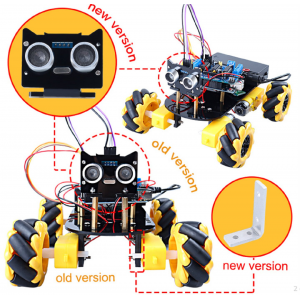 HS3823 Smart Mecanum Wheels Chassis Robot Car for Arduino Project 