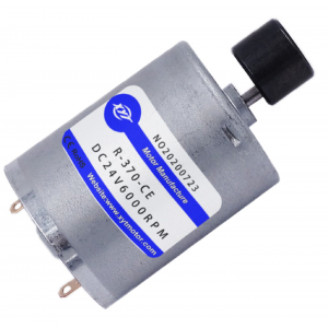 HS3842 RF-370 Vibration Motor DC 6V 12V 24V with 1 Round Head 6000R