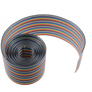 HS3998 40pin Dupont Wire Rainbow Ribbon Cable 1M