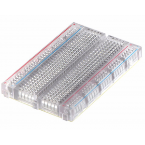 HR0248 Transparent 400 point breadboard