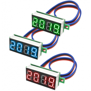 HS4016 0.36inch DC 0-100V Voltmeter 3wired 4 digits