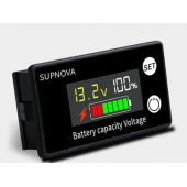 HS4027 Battery Capacity Indicator Voltmeter 8-100V
