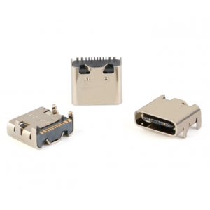 HS4057 USB Type C 16P SMT Socket Connector 50pcs
