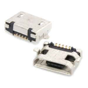 HS4058 MICRO USB 5P SMT Socket Connector 100pcs